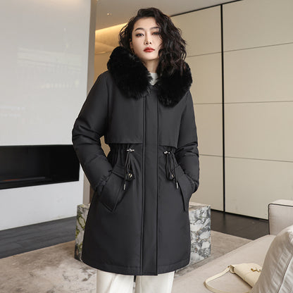 Women Style Waist Down Coat