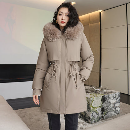 Women Style Waist Down Coat