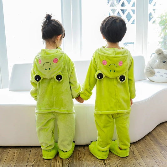 Frog superhero Onesie Pajama sets