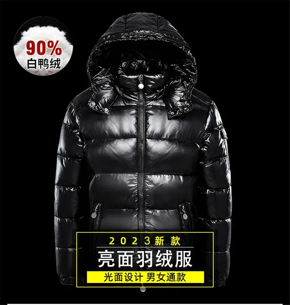 Warm Down Jacket Men Winter Waterproof Puffer Jackets Coat