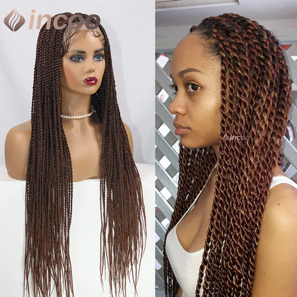 Full Lace Frontal Wigs Twist Braided Wigs