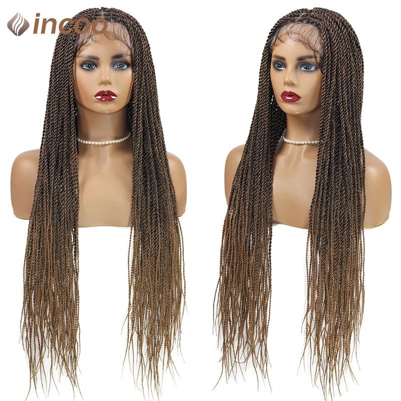 Full Lace Frontal Wigs Twist Braided Wigs