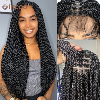 Full Lace Frontal Wigs Twist Braided Wigs