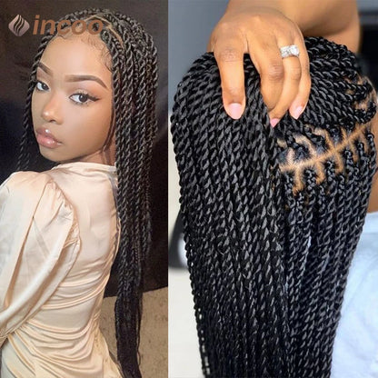 Full Lace Frontal Wigs Twist Braided Wigs