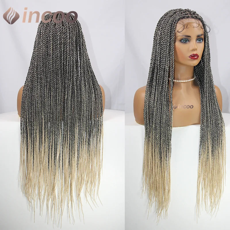 Full Lace Frontal Wigs Twist Braided Wigs