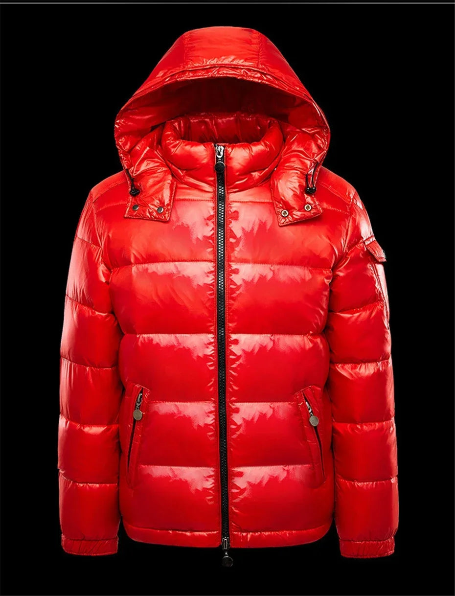 Warm Down Jacket Men Winter Waterproof Puffer Jackets Coat