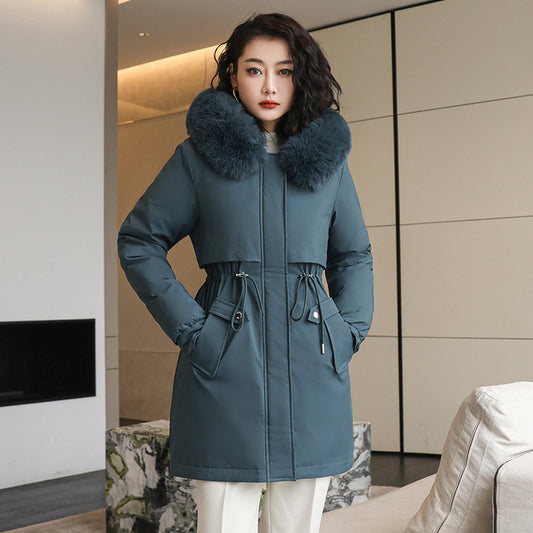 Women Style Waist Down Coat